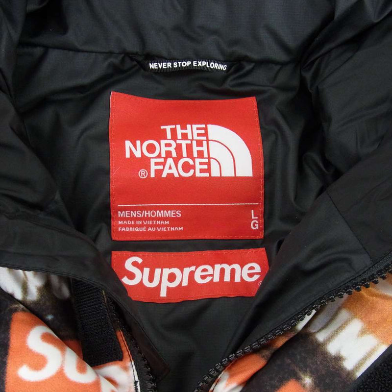 公式ショップ】 Supreme×The North Face 800-Fillプルオーバー ダウン