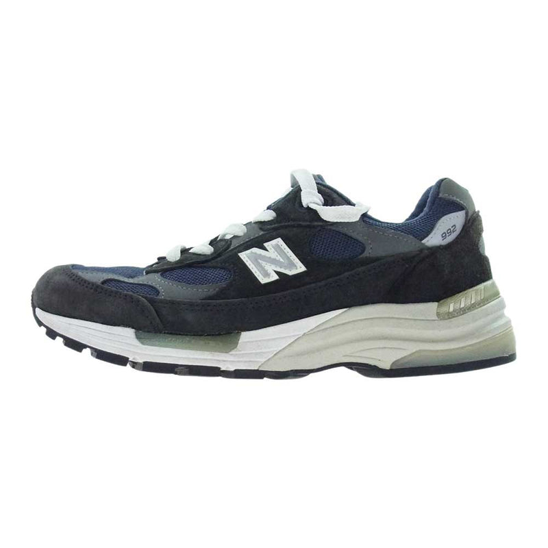 NEW BALANCE ニューバランス M992GG スエード スニーカー グレー系