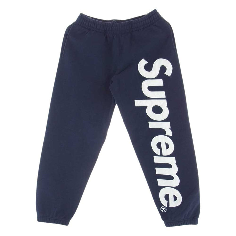 Supreme シュプリーム 22AW Satin Applique Sweatpant サテン アップリケ スウェット パンツ S【美品】【中古】