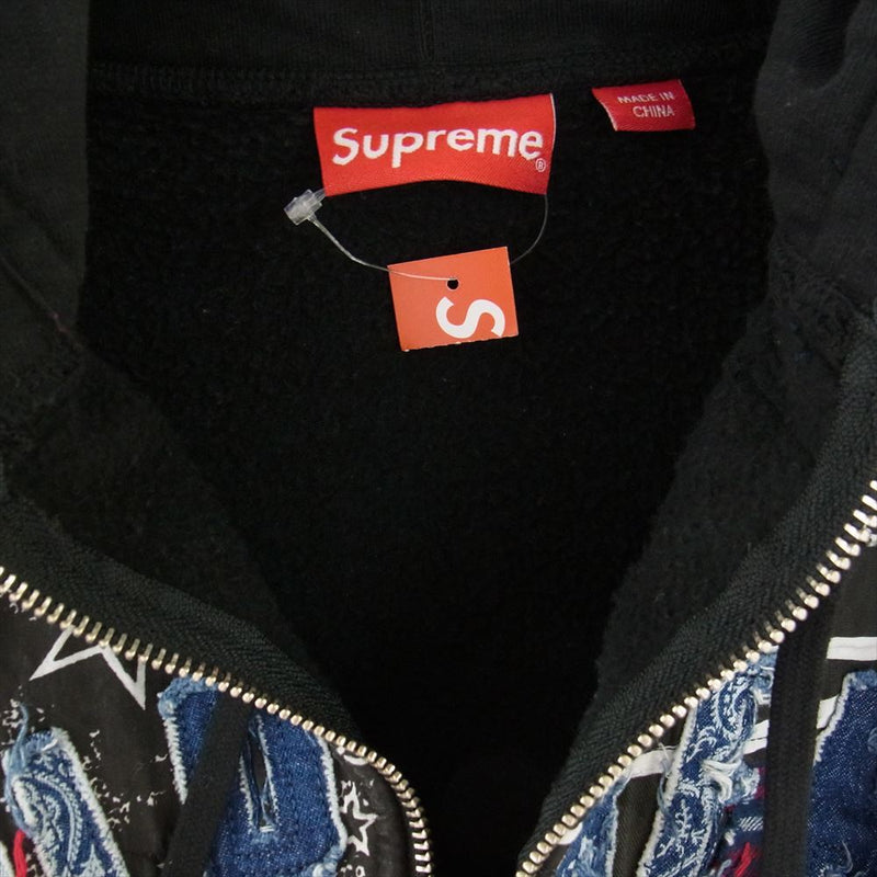 Supreme シュプリーム 22AW Patchwork Zip Up Hooded Sweatshirt