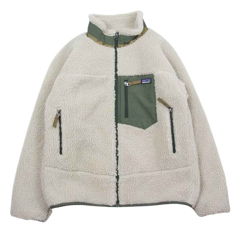 patagonia パタゴニア 65625FA20 Kids Retro X Jacket キッズ レトロX フリース ジャケット ベージュ系  L【中古】