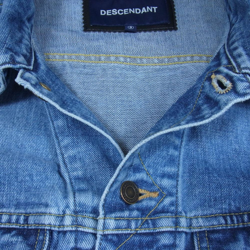 送料込】 DESCENDANT DENIM 211WVDS ウォーマー BRONC DENIM 21SS