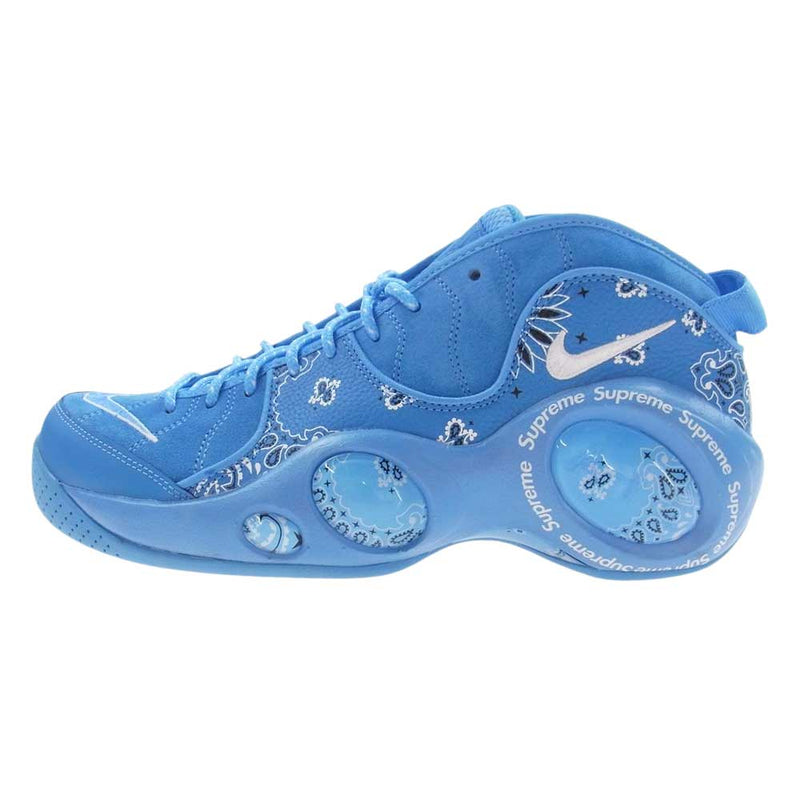 Supreme シュプリーム 22SS DJ8604-400 NIKE AIR ZOOM FLIGHT 95 SP University Blue  ナイキ エアズームフライト ユニバーシティブルー ライトブルー系 29.0cm【極上美品】【中古】