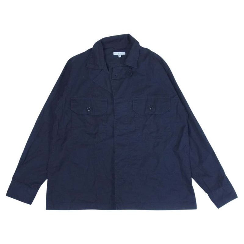 Engineered Garments エンジニアードガーメンツ ミリタリー シャツ ジャケット ダークネイビー系 XS【中古】