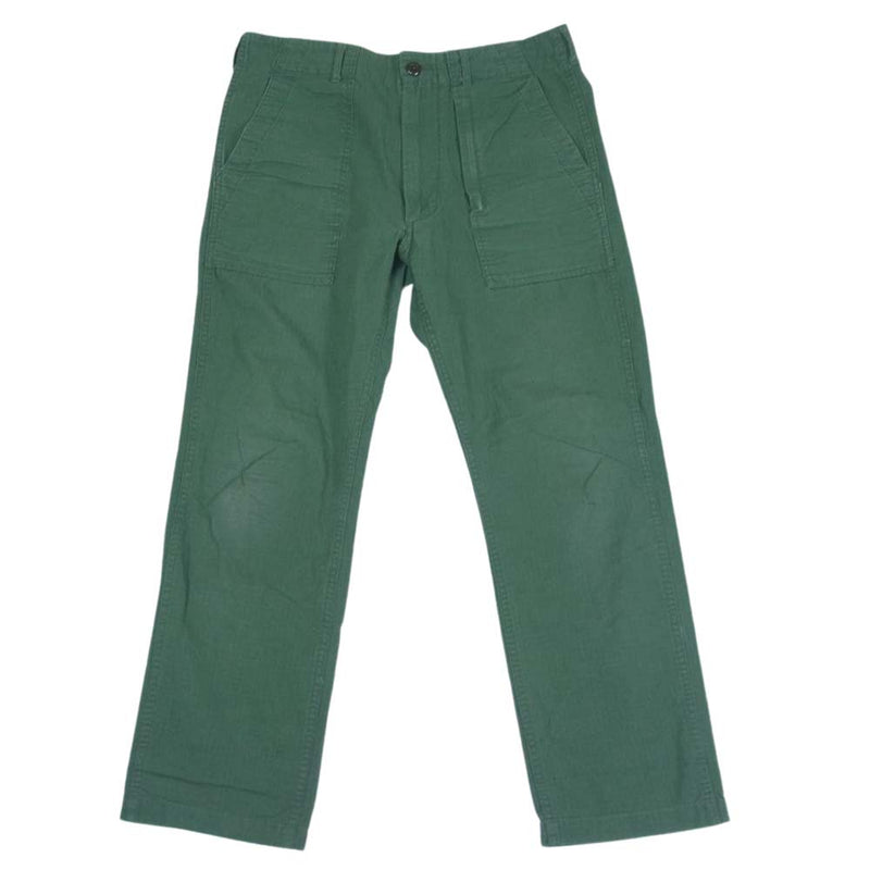 Engineered Garments エンジニアードガーメンツ Fatigue Pant ファティーグ パンツ グリーン系 XS【中古】