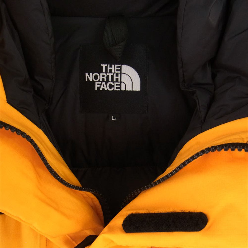 THE NORTH FACE ノースフェイス ND91710 BALTRO LIGHT JACKET バルトロ ライトジャケット ダウン  ジニアオレンジ イエロー系 ブラック系【極上美品】【中古】