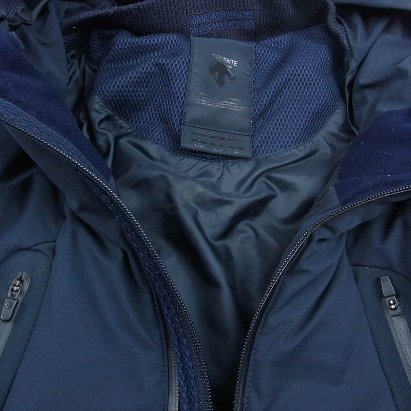 DESCENTE デサント DALT3371 水沢ダウン MOUNNTAINEER マウンテニア ダウン ジャケット ネイビー系 S【中古】