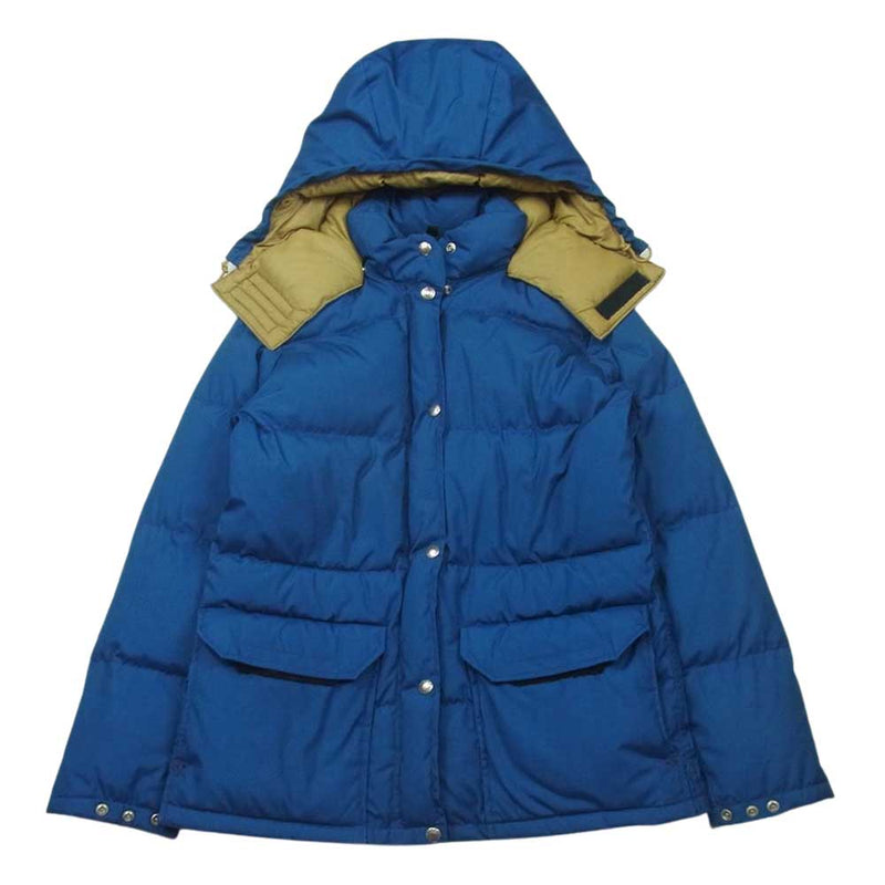 80s 茶タグ】ノースフェイス USA製ダウンジャケット 青northface