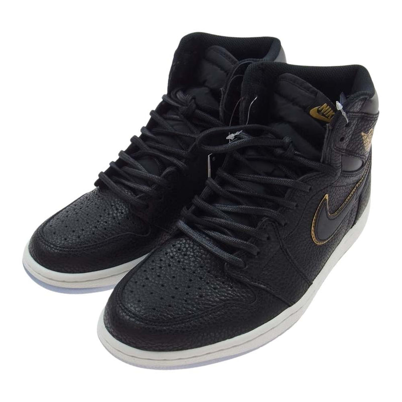 NIKE AIR JORDAN ナイキ ジョーダン 555088-031 AIR JORDAN 1 RETRO HIGH OG CITY OF  FLIGHT エアジョーダン シティ オブ フライト ハイカット スニーカー ブラック系 27.0cm【新古品】【未使用】【中古】