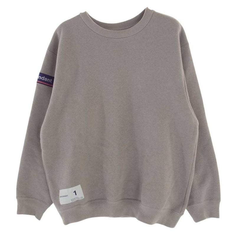 DESCENDANT ディセンダント HORIZON CREWNECK SWEATSHIRT クルーネック スウェット ブラウン系 1【中古】