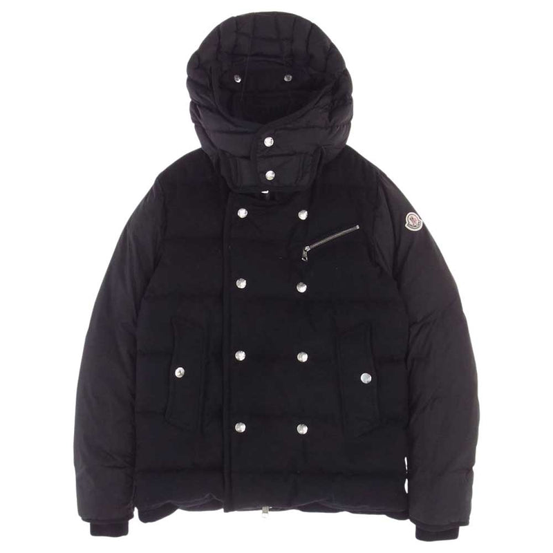 MONCLER モンクレール LUCIEN ルシエン 切替 ダウン ジャケット ブラック系【中古】