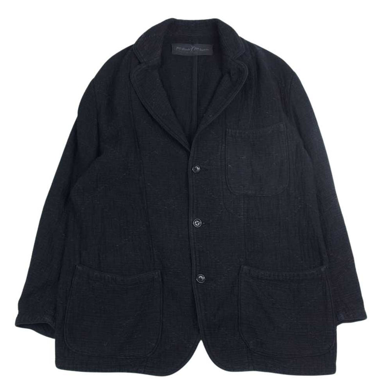 PORTER CLASSIC ポータークラシック SASHIKO LIGHT TAILORED JACKET 刺し子 ライトテーラード ジャケット  ネイビー系 S【中古】