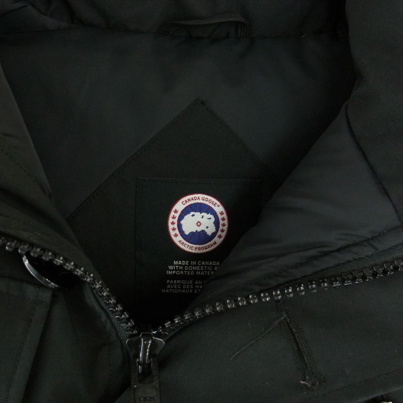 CANADA GOOSE カナダグース 2301JM 国内正規品 サザビーリーグ Russell Parka ラッセル パーカ ダウン ジャケット  ブラック系 S【中古】