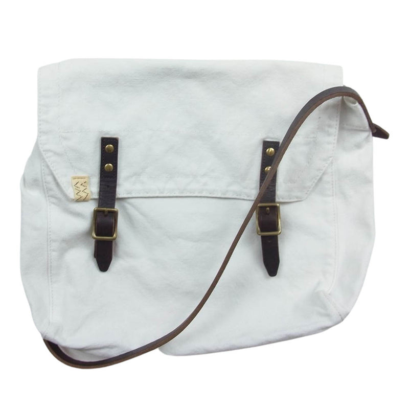 VISVIM ビズビム 22SS 122103003023 KAYENTA SHOULDER BAG M カヤンタ ショルダー バッグ  ホワイト系【美品】【中古】