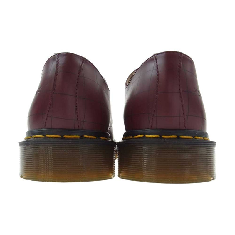 UNDERCOVER アンダーカバー × Dr.Martens 1461 Cherry Red ドクターマーチン チェリーレッド 3ホール ダービー  シューズ ワインレッド系 8【新古品】【未使用】【中古】