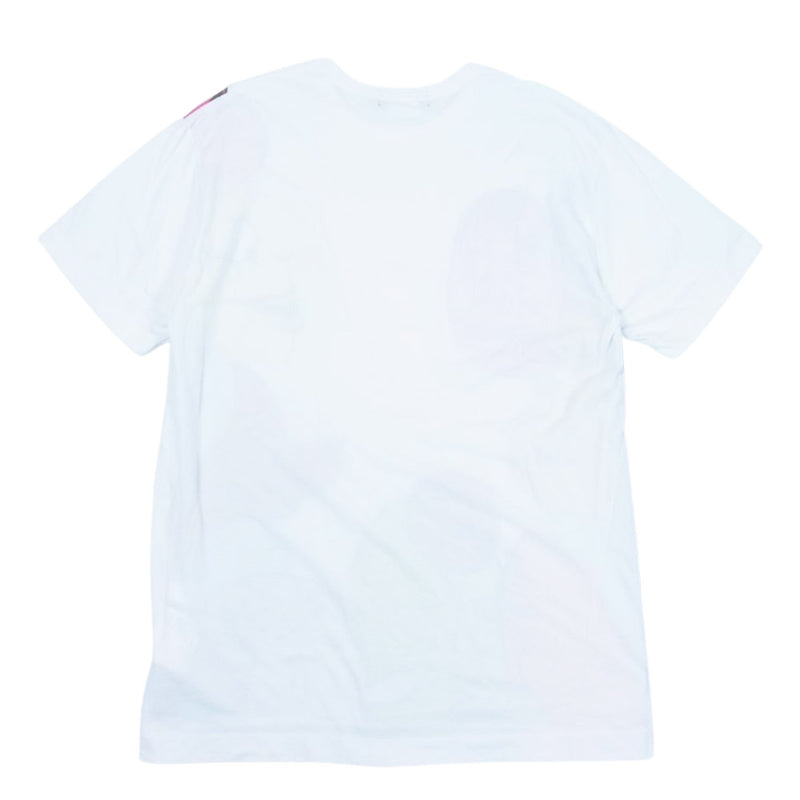 COMME des GARCONS HOMME DEUX コムデギャルソンオムドゥ 18SS DA-T004 Barry McGee FACE TEE  プリント Tシャツ ホワイト系 L【中古】