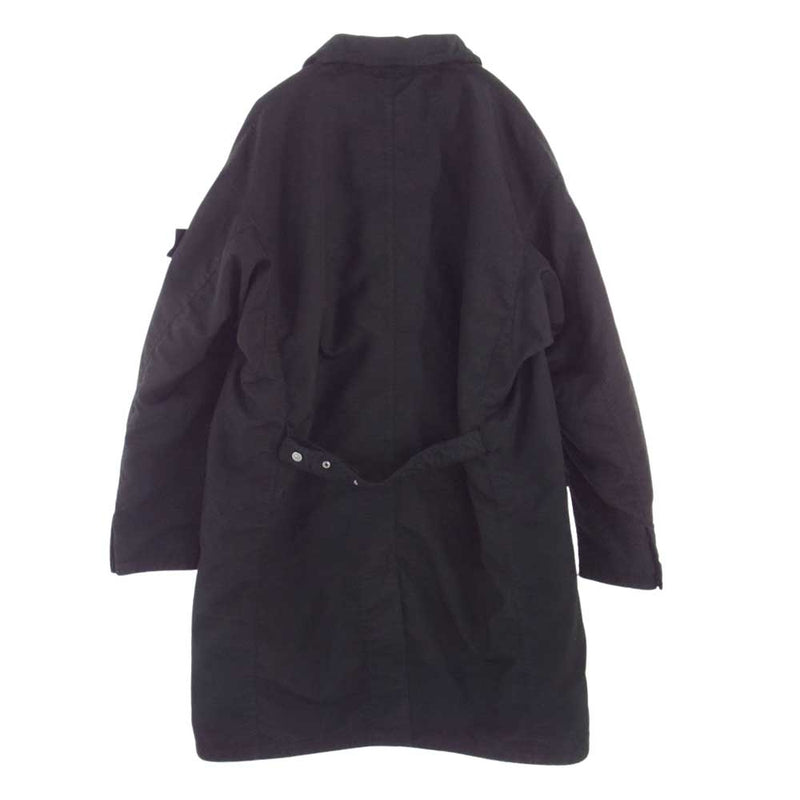 STONE ISLAND ストーンアイランド 751970106-A SHADOW PROJECT Shawl Collar Long Coat  Primaloft シャドープロジェクト ショールカラー プリマロフト 中綿 コート ブラック系 L【中古】