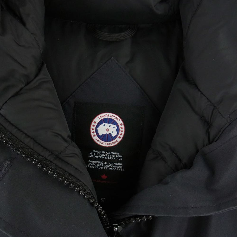 CANADA GOOSE カナダグース 7967JL 国内正規品 サザビーリーグ LABRADOR BOMBER ラブラドール ボンバー ダウン  ジャケット ネイビー系 S【中古】