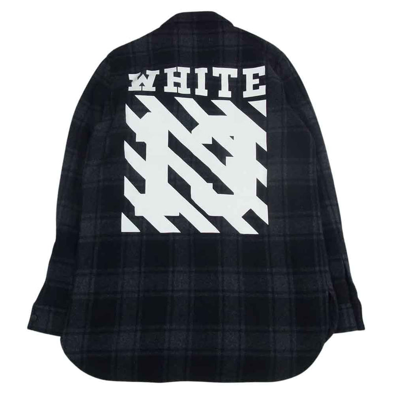 OFF-WHITE オフホワイト 14AW 13 ナンバリング バイアス バック