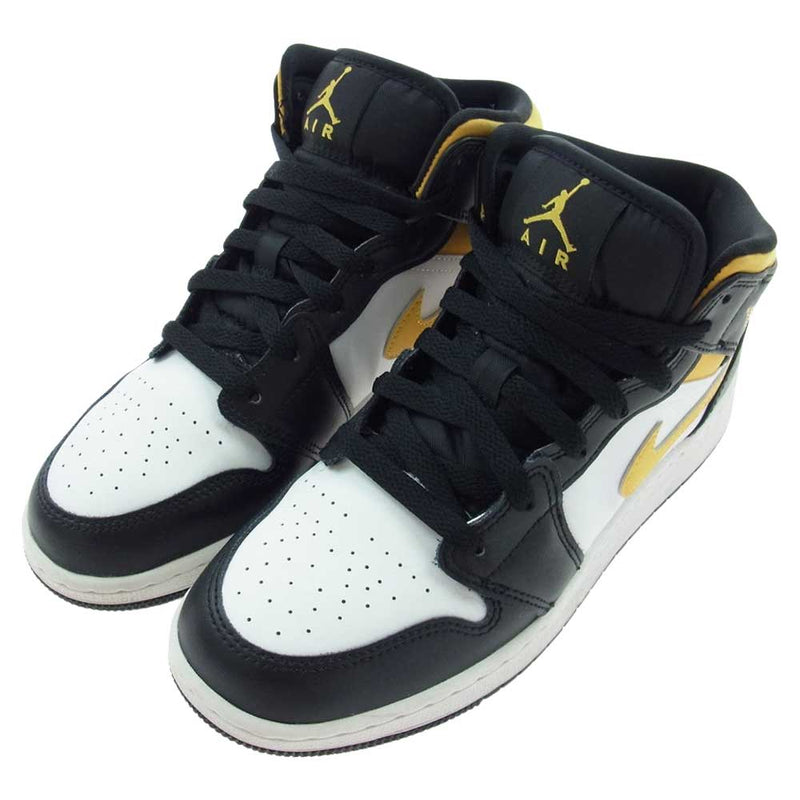 NIKE AIR JORDAN1 MID ホワイト/ポレンブラック | labiela.com