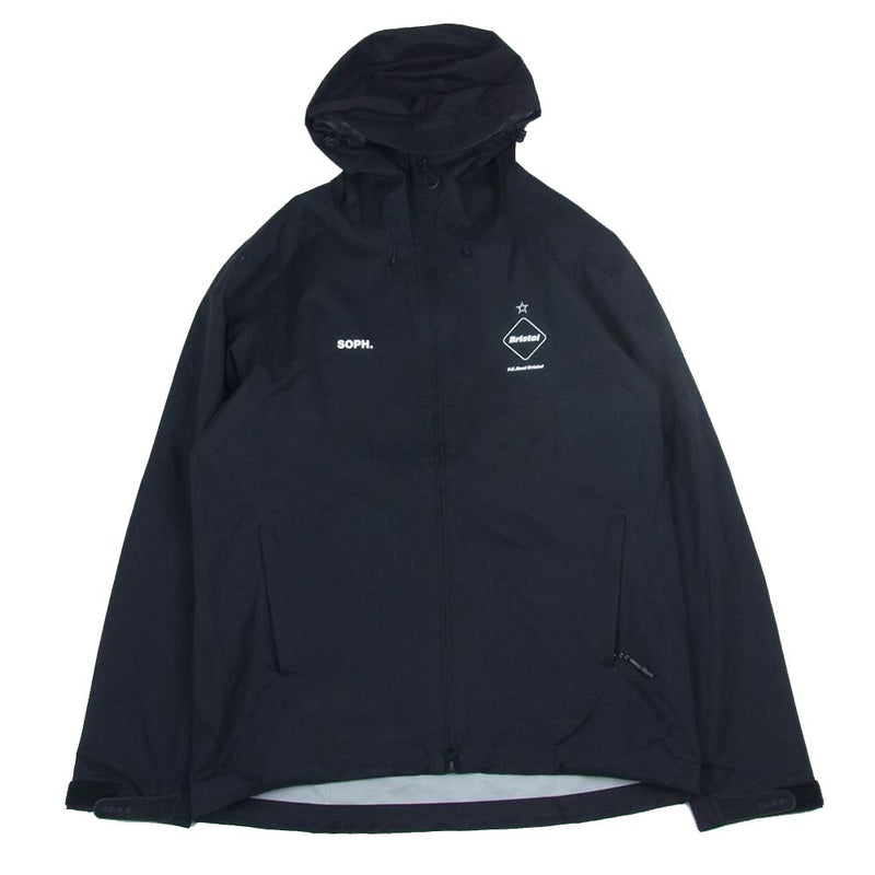 M 新品 FCRB 19SS RAIN JACKET BLACK-