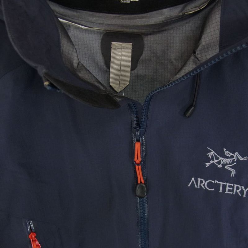 ARC'TERYX アークテリクス 国内正規品 BETA AR JACKET ベータ AR ジャケット ゴアテックス ネイビー系 XS【中古】