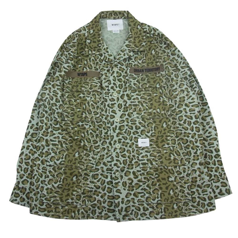 トレンド WTAPS ダブルタップス 21SS 211WVDT-SHM02 JUNGLE 01 LS