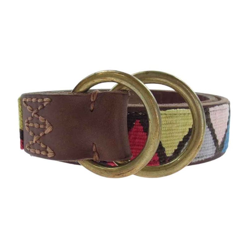 VISVIM ベルト 14AW DOUBLE RING BELT MAYAN | cair4youth.com