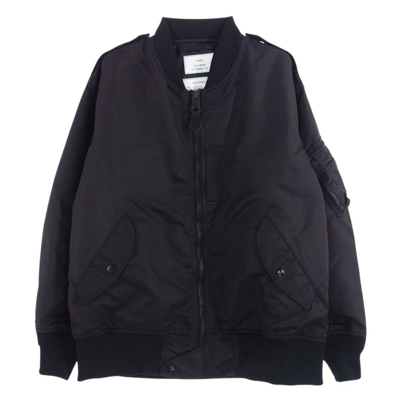 HYKE ハイク 23SS 231-17373 TYPE L-2A JACKET ナイロン ジャケット ブラック系 M【中古】