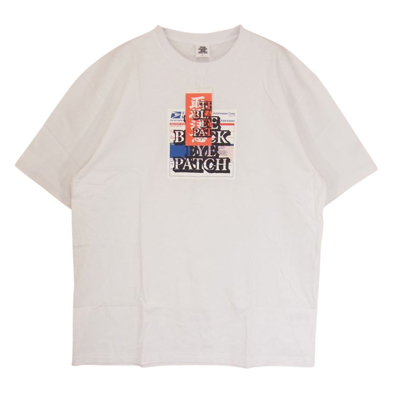 ブラックアイパッチ tシャツ PRIORITY LABEL TEE WHITE | concept-sol.com