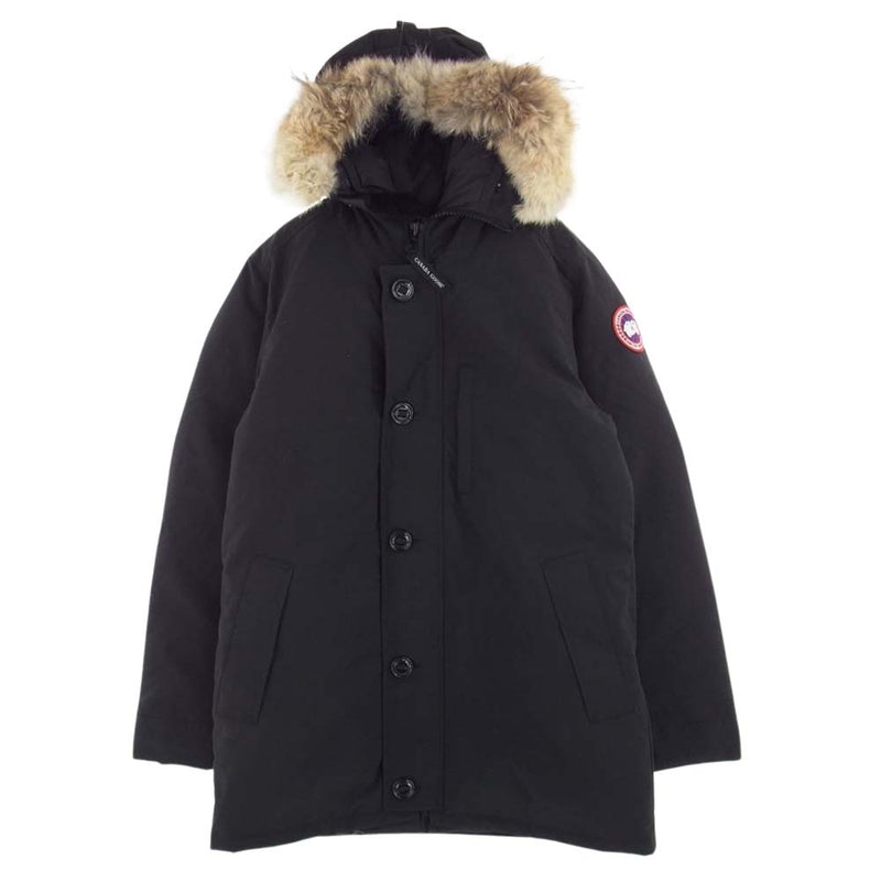 CANADA GOOSE カナダグース 3438JM 国内正規品 ジャパンタグ JASPER PARKA ジャスパー ダウン ジャケット XLサイズ  ブラック系 XL【新古品】【未使用】【中古】