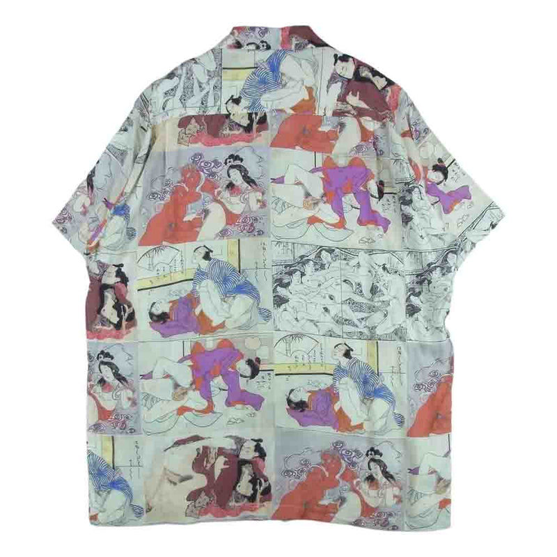 WACKO MARIA ワコマリア HAWAIIAN SHIRT S/S 春画 レーヨン アロハ