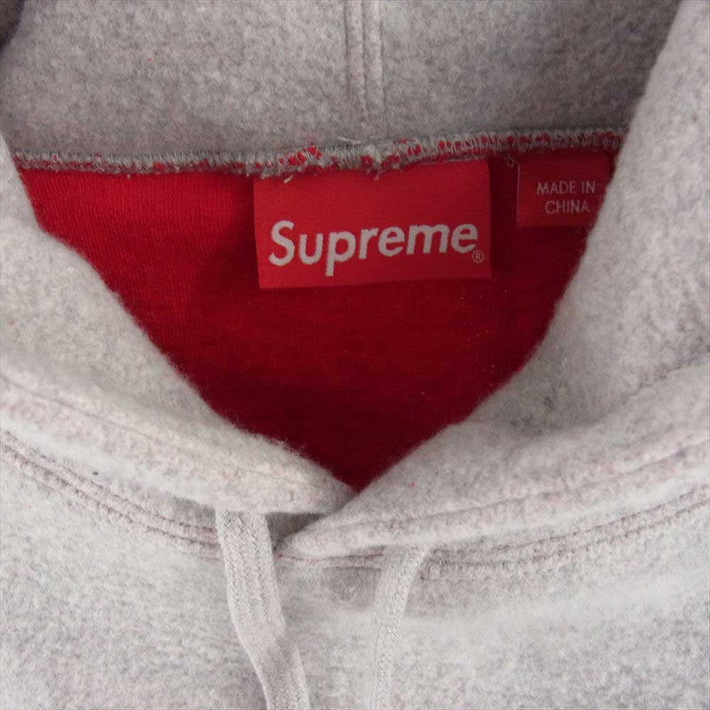 Supreme シュプリーム 23SS Inside Out Box Logo Hooded Sweatshirt インサイドアウト ボックスロゴ  フーデッド スウェトパーカー グレー系 M【新古品】【未使用】【中古】