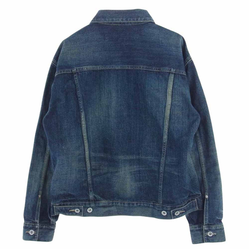 NEIGHBORHOOD ネイバーフッド 231XBNH-JKM02 WASHED DENIM TYPE-4 JACKET ウォッシュド デニム  4th ジャケット インディゴブルー系 S【新古品】【未使用】【中古】