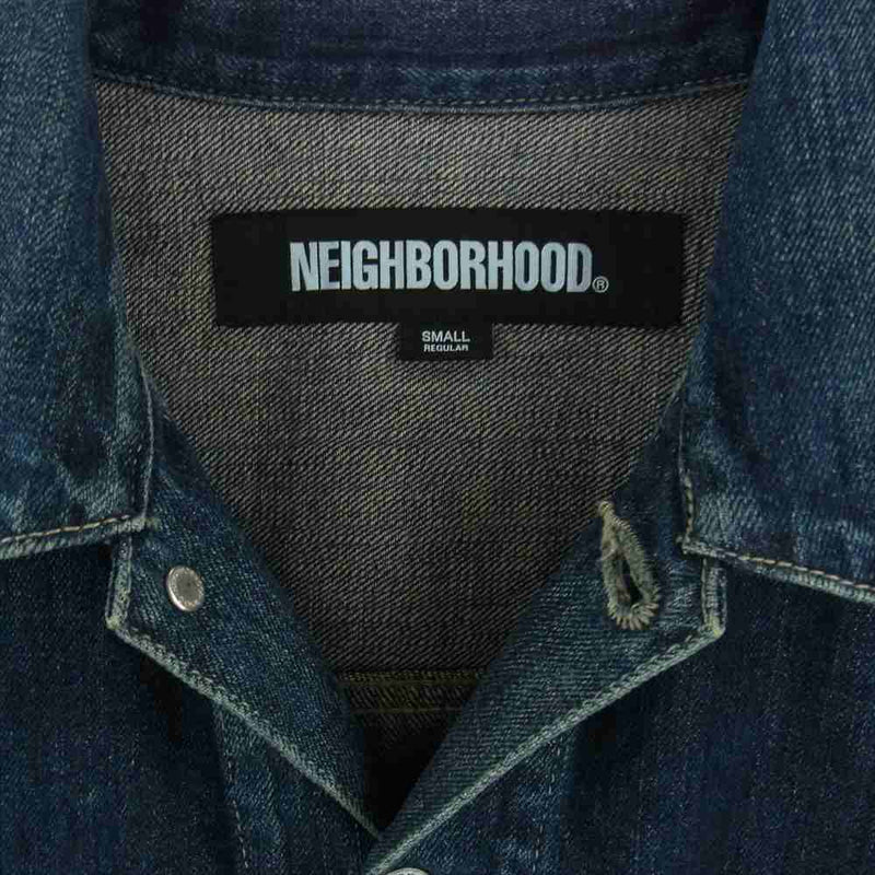 NEIGHBORHOOD ネイバーフッド 231XBNH-JKM02 WASHED DENIM TYPE-4