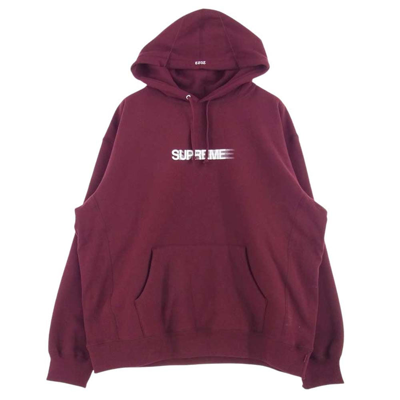 ☆送料無料☆【新品】Lサイズ Supreme Motion Logo Hooded パーカー