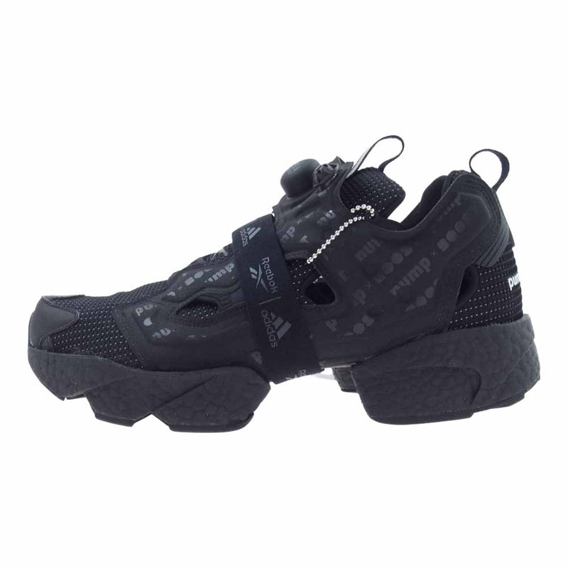 Reebok リーボック G57662 × adidas INSTAPUMP FURY BOOST アディダス インスタポンプフューリーブースト  スニーカー ブラック系 26.0cm【新古品】【未使用】【中古】