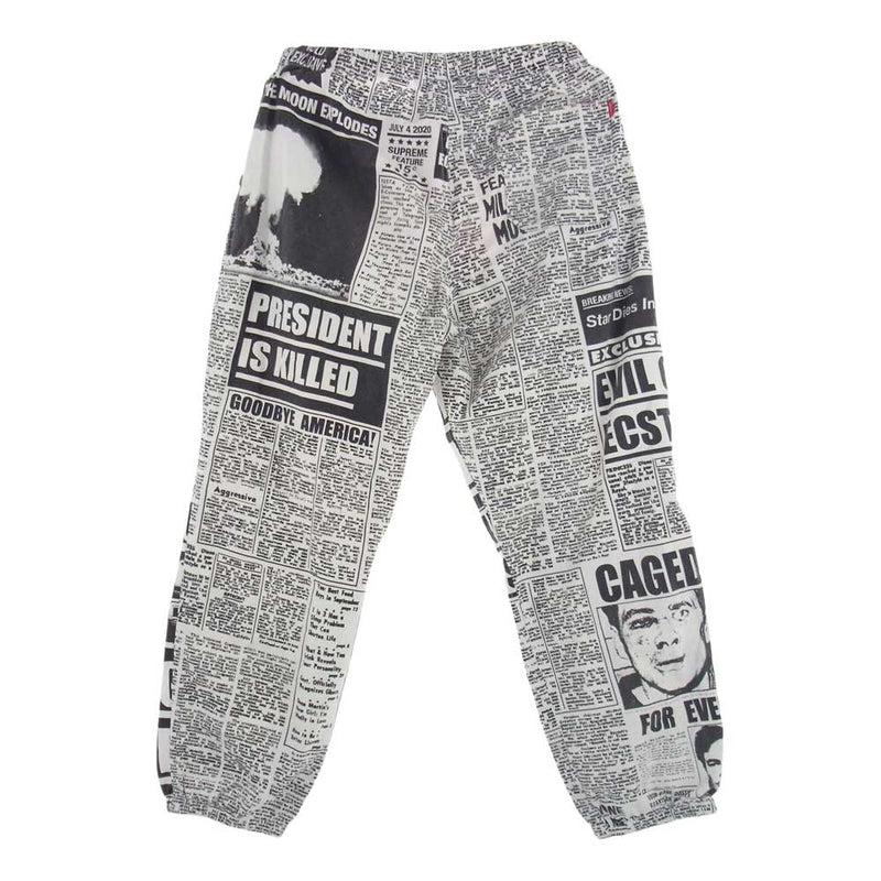 メンズsupreme newsprint skate pant Sサイズ