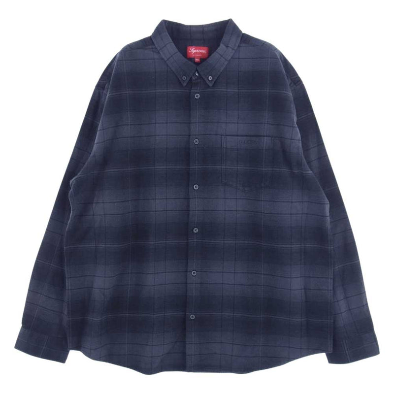 Supreme Shadow Plaid Flannel Shirt 23ss シャツ