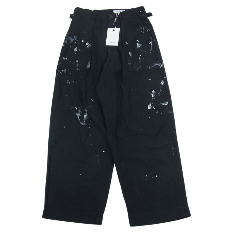 marka マーカ 23ss M23A-08PT11C BAKER PANTS PAINTED ORGANIC COTTON