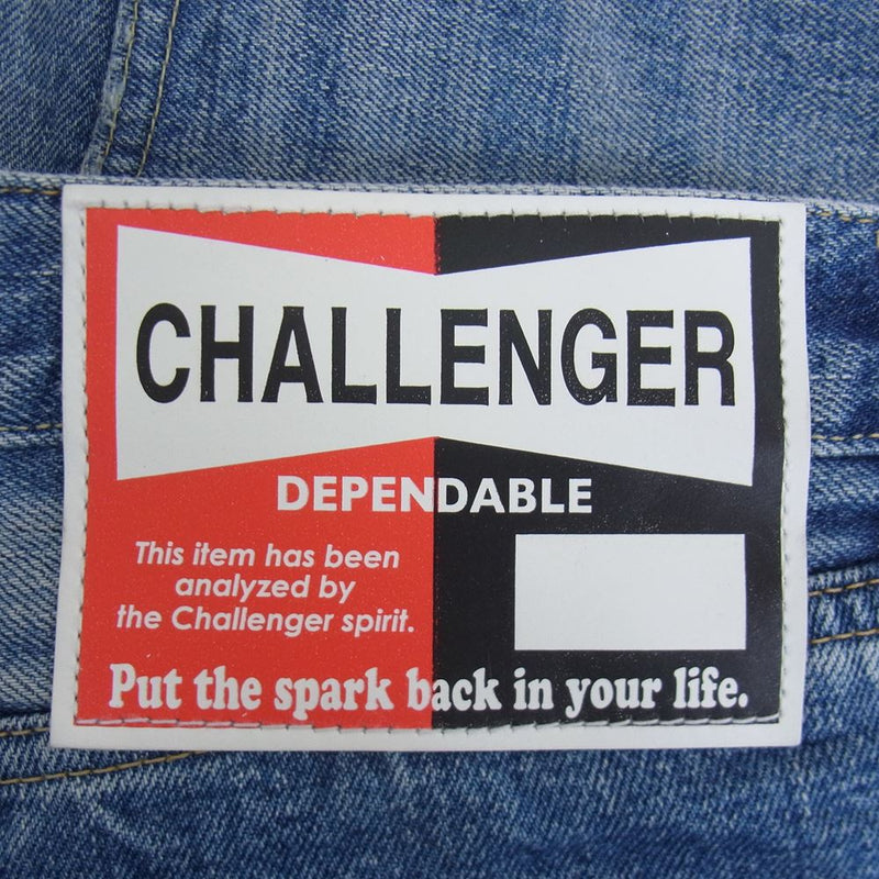 CHALLENGER チャレンジャー 20AW CLG-PT020-010 WASHED NARROW DENIM