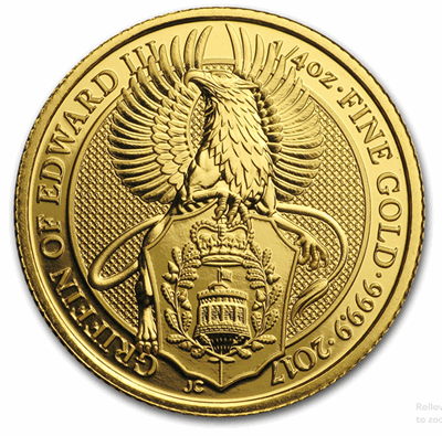 Gold British Griffin 0.25-oz 2017
