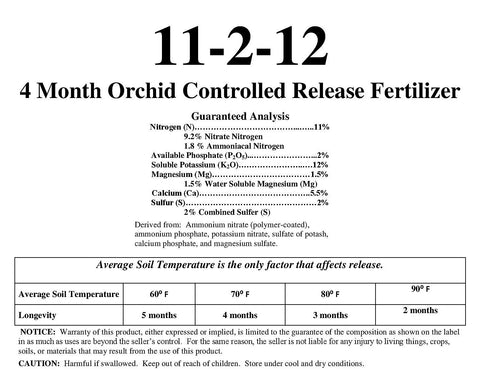 Orchid Nerd ™ 11-2-12 All Purpose Slow Time Release