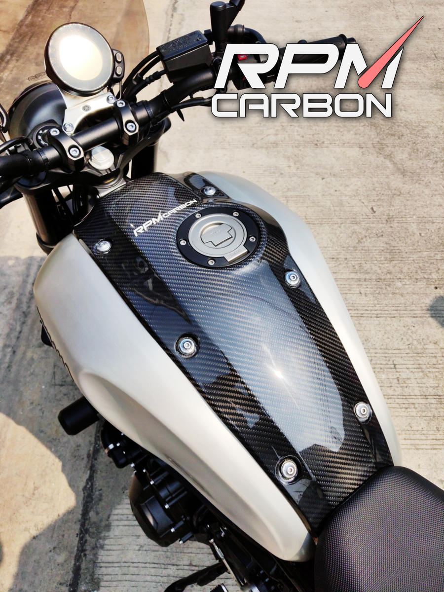 xsr900 fuel tank cover