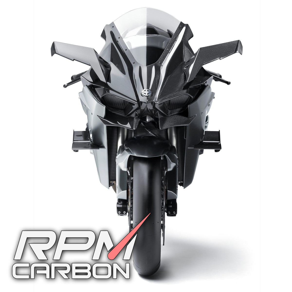 Fearless bison Hykler Kawasaki H2 Carbon Fiber Upper Winglets Gen 2018+ – RPM Carbon