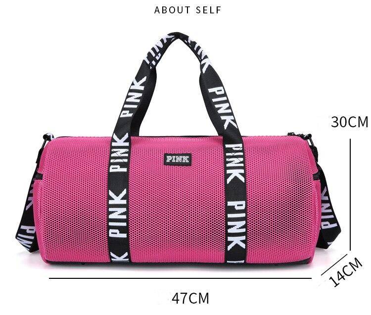 victoria's secret pink gym bag