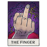 Deadly Tarot Life - The Finger Poster