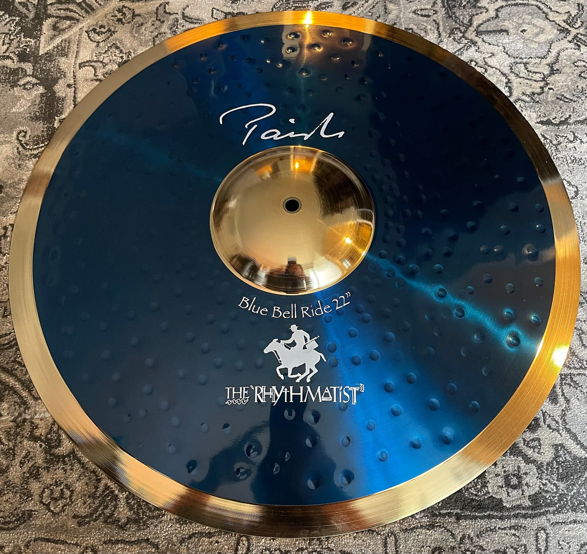 the Paiste Blue Bell Ride 22″ 美品-