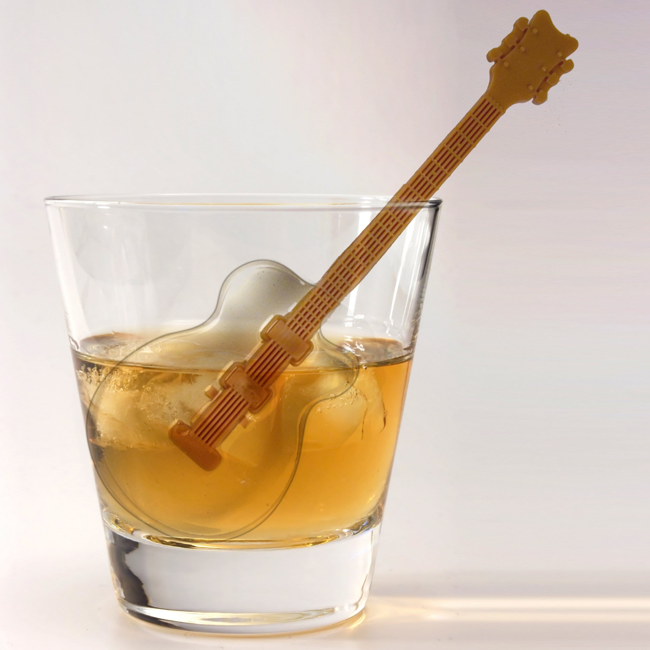 Genuine Fred COOL JAZZ Guitar Ice Tray and Stirrers 