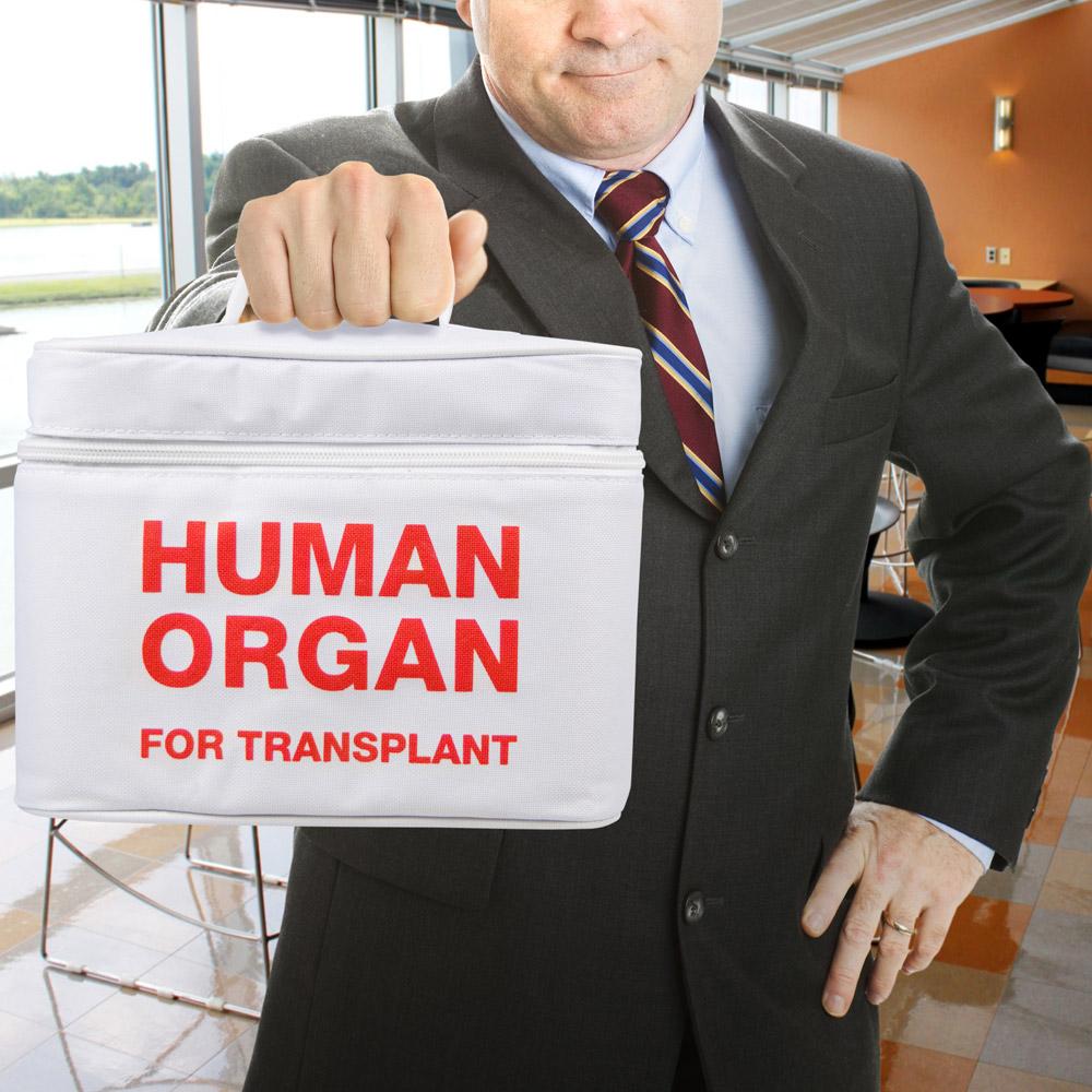 organ donor lunch cooler